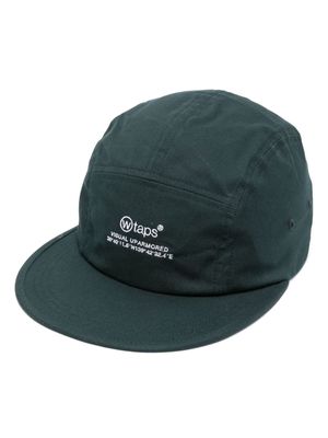 WTAPS logo-embroidered flat-peak cap - Green