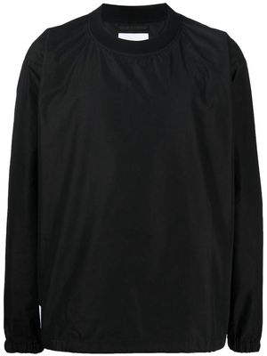 WTAPS logo-patch polo shirt - Black