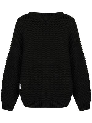 WTAPS Medieval chunky-knit jumper - Black
