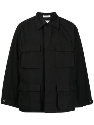 WTAPS oversized shirt jacket - Black
