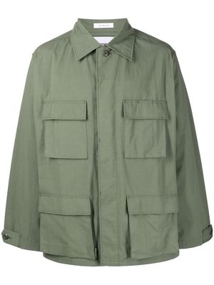 WTAPS oversized shirt jacket - Green