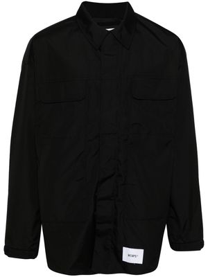 WTAPS Vert drop-shoulder shirt jacket - Black