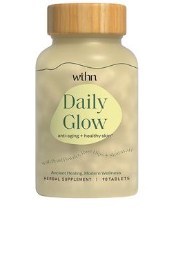 WTHN Daily Glow Herbal Supplement in Beauty: NA.