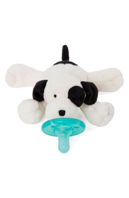 WubbaNub™ Puppy Pacifier Toy in Ivory/Black