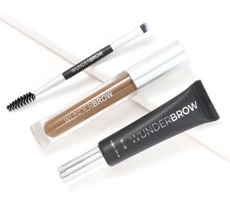 WunderBrow Long Lasting Eyebrow Gel & ClearBrow Gel Set