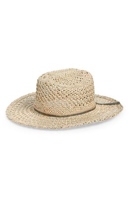 Wyeth Jessic Open Weave Straw Hat in Seagrass