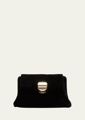 x Atelier Penelope Small Terry Cloth Clutch Bag