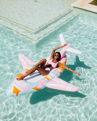 x Barbie Private Jet Pool Float