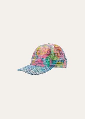 x BSTROY Men's Multicolor Embroidered Baseball Cap
