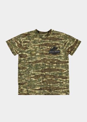 x Jurassic World Boy's Roxo Graphic Jurassic World T-Shirt, Size 8-14