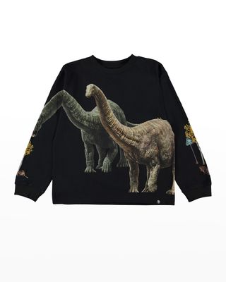 x Jurassic World Boy's Rube Dinosaur Shirt, Size 10-14