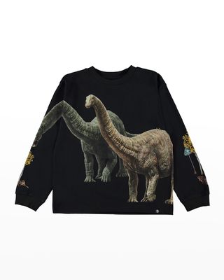 x Jurassic World Boy's Rube Dinosaur Shirt, Size 2-7