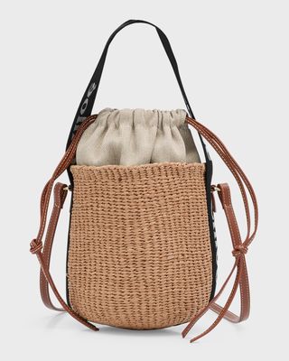 x Mifuko Woody Small Basket Bag