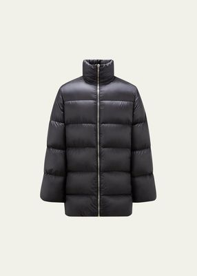 x Moncler Men's Stand Collar Puffer Coat