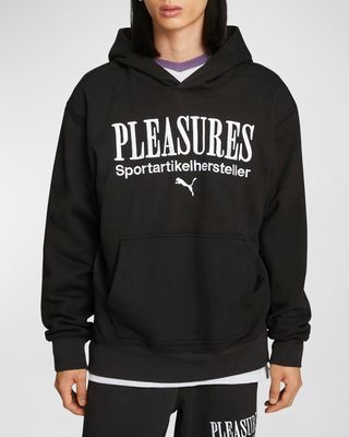 x Pleasures Men's Graphic Hoodie