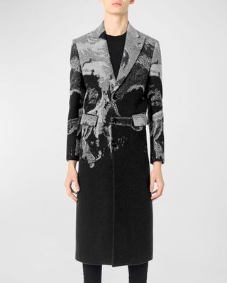 x Wes Lang Men's Big Skull Overcoat