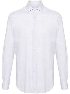 Xacus Active spread-collar shirt - Grey
