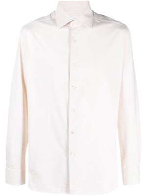 Xacus long-sleeve buttoned shirt - Neutrals
