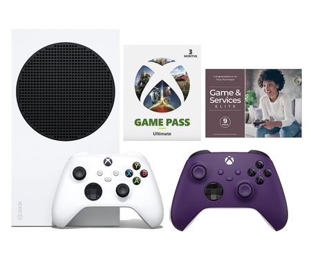Xbox Series S w/ Extra Controller, 3-Month Game Pass & Voucher