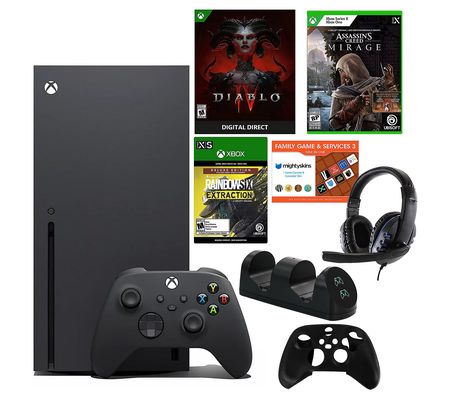 Xbox Series X Console with Assassins Creed Bundle