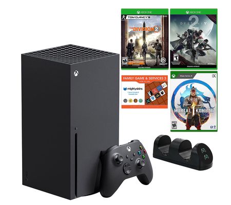 Xbox Series X w/ Mortal Kombat 1, Extra Games & Voucher