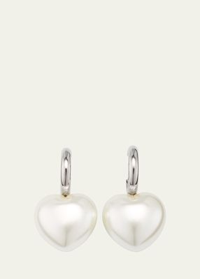XL Heart Hoop Earrings