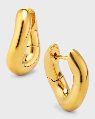XXS Brass Loop Earrings