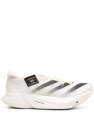 Y-3 Adizero Adios Pro 3.0 mesh sneakers - Neutrals