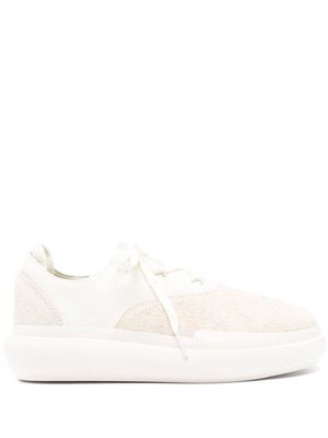 Y-3 Ajatu Court Formal leather sneakers - Neutrals