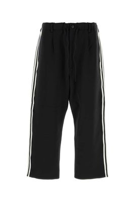 Y-3 Black Stretch Nylon Blend Joggers