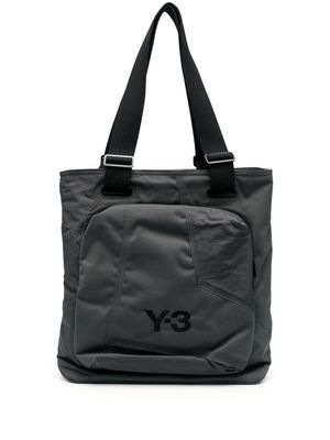 Y-3 CL padded tote bag - Grey