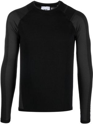 Y-3 Classic Knit performance T-shirt - Black