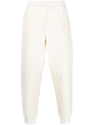 Y-3 contrast-stitching track pants - Neutrals