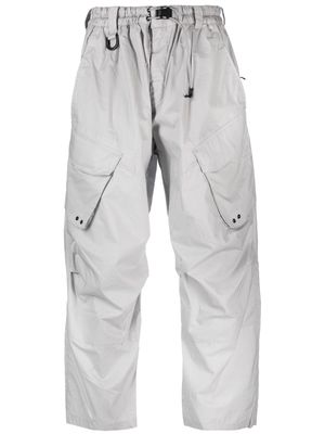 Y-3 cotton cargo trousers - Grey