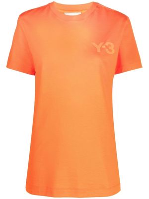 Y-3 cotton short-sleeve T-shirt - Orange