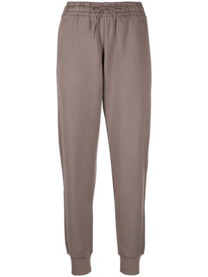 Y-3 cropped tapered track pants - Grey