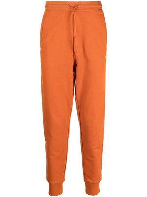 Y-3 drawstring-waist track pants - Orange