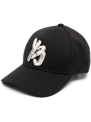 Y-3 embroidered-logo baseball cap - Black