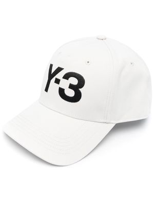 Y-3 embroidered-logo baseball cap - Neutrals