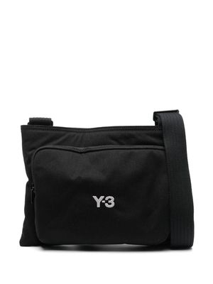 Y-3 embroidered-logo cross body bag - Black