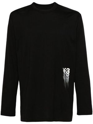 Y-3 GFX cotton T-shirt - Black