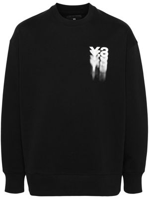 Y-3 GFX organic cotton sweatshirt - Black