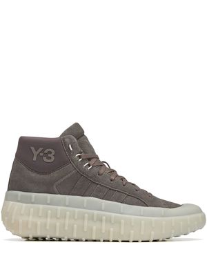 Y-3 GR.1P high-top trainers - Brown