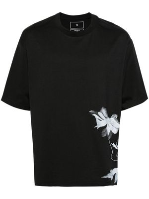 Y-3 GXS floral-print T-shirt - Black