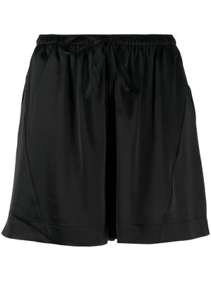 Y-3 high-waisted mini shorts - Black