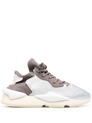 Y-3 Kaiwa panelled sneakers - Silver