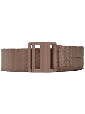 Y-3 logo buckle strap belt - Pink