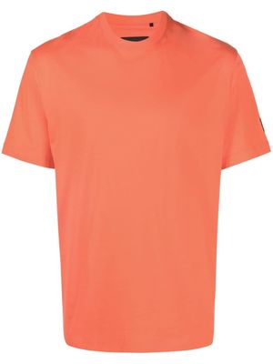 Y-3 logo-patch cotton T-Shirt - Orange