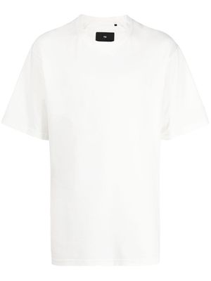 Y-3 logo-patch T-shirt - White