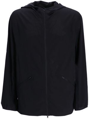 Y-3 logo-print running jacket - Black